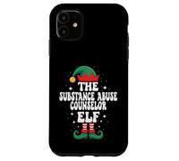The Substance Abuse Counselor Elf Funny Christmas Matching Case for iPhone 11