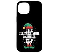 The Substance Abuse Counselor Elf Funny Christmas Matching Case for iPhone 15