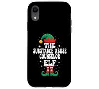 The Substance Abuse Counselor Elf Funny Christmas Matching Case for iPhone XR