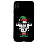 The Substance Abuse Counselor Elf Funny Christmas Matching Case for iPhone XS Max