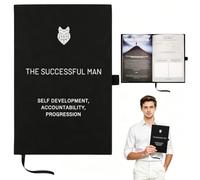 The Successful Man Journal for Self Development, Accountability & Progress, 2026 Daily Goal Setting Planner for Men, Self-Mastery Journals for Men, Reflection Manifestation Journals for Mindfulness