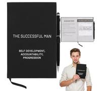 The Successful Man Journal for Self Development, Accountability & Progress, 2026 Daily Goal Setting Planner for Men, Self-Mastery Journals for Men, Reflection Manifestation Journals for Mindfulness