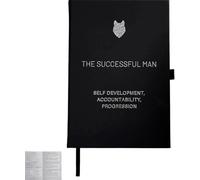 The Successful Man Journal for Self Development, Accountability & Progress, 2026 Daily Goal Setting Success Journal, Guided Productivity Planner Gift for Men