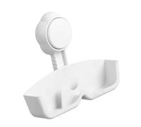 The suction cup spectacle stand holds your eyewear securely on a glass surface suitable for a variety of household styles
