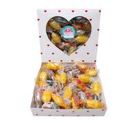 The Sugar Free Diabetic Sweet Valentines Gift Box Including A Variety Of Zero Sugar Boiled Sweets & Sherbet Lemons | Healthy Sweet Hamper Box For All Ages