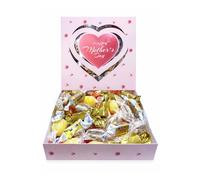 The Sugar Free Sweets Mothers Day Gift Box Including Healthy Zero Sugar Boiled Sherbet Lemons & Devon Toffees | Unique JC Treats Mothers Day Packaging