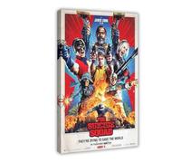 The Suicide Squad 2021 Canvas Poster Bedroom Decor Landscape Office Room Decor Gift 16x24inch(40x60cm)