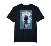The Suicide Squad Captain Boomerang Poster T-Shirt, Men's Big and Tall, Black, 5X Tall