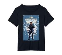 The Suicide Squad Captain Boomerang Poster T-Shirt, Women's Plus, Black, 6X