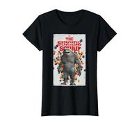 The Suicide Squad King Shark Poster T-Shirt, Women, Black, 3X-Large