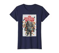The Suicide Squad King Shark Poster T-Shirt, Women, Navy Blue, X-Small