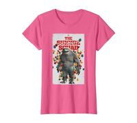 The Suicide Squad King Shark Poster T-Shirt, Women, Pink Heather, X-Small