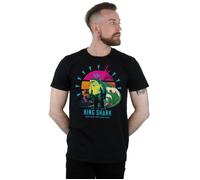 The Suicide Squad King Shark T-Shirt DC Comics Black 4XL
