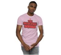 The Suicide Squad Movie Logo T-Shirt DC Comics Baby Pink S