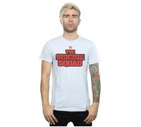 The Suicide Squad Movie Logo T-Shirt DC Comics Grey L