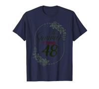 The Summer I Turned 48. Floral 48th Birthday Women's Present T-Shirt