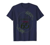 The Summer I Turned 65. Floral 65th Birthday Women's Present T-Shirt