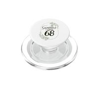 The Summer I Turned 68. Floral 68th Birthday Women's Present PopSockets PopGrip for MagSafe