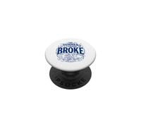 The Summer I Turned Broke Funny Humorous Empty Wallet PopSockets Adhesive PopGrip