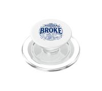 The Summer I Turned Broke Funny Humorous Empty Wallet PopSockets PopGrip for MagSafe