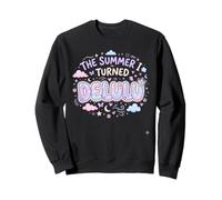 The Summer I Turned Delulu Funny Gen Z Slang Humor Sweatshirt