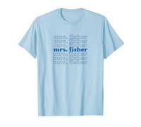 The Summer I Turned Pretty - Mrs. Fisher Blue Repeat Blue T-Shirt