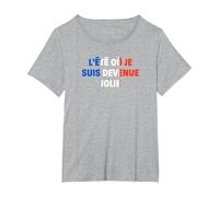 The Summer I Turned Pretty - Paris - French Title T-Shirt, Women's Plus, Heather Grey, 1X