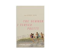 The Summer I Turned Pretty Poster Decorative Painting Canvas Mural Is Bright And Beautiful, Suitable for Office Bedroom Decorative Painting to Create The Right AtmosphereUnframe-style20x30inch(50x75cm