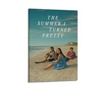 The Summer I Turned Pretty Poster Room Decor Aesthetic Poster Artistic Poster for Bedroom Living Room Walls 08x12inch(20x30cm) Frame-Style