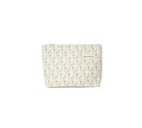 The Summer Swan Large Floral Mid-day Clutch Period Kit Hygiene Skincare Cute Makeup Bag, Morning Buds