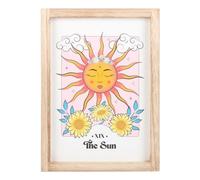 The Sun Celestial Framed Wall Print