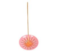 Sun Celestial Incense Holder: Celestial Dreams Stand with Sun and Moon Motif - Tarot Card Inspired Modern Ceramic Dish for Aromatherapy