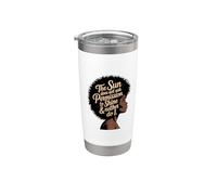 The Sun Does Not Ask Permission to Shine, Black Root History Stainless Steel Insulated Tumbler