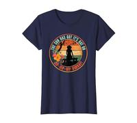 The Sun Has Got It's Hat On, Hip-Hip-Hip Hooray! T-Shirt, Women, Navy Blue, X-Large