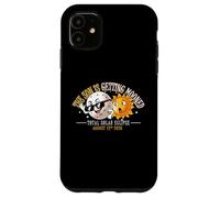 The Sun Is Getting Mooned Funny Total Eclipse 2026 Spain Case for iPhone 11