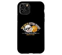 The Sun Is Getting Mooned Funny Total Eclipse 2026 Spain Case for iPhone 11 Pro