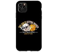 The Sun Is Getting Mooned Funny Total Eclipse 2026 Spain Case for iPhone 11 Pro Max