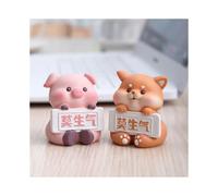 (The sun is so cute (the package is more cost -effective)) XXP4 Mo Shengqi Pig Delax And Angry, Do Not Anger The Small Decoration Office Decorative Desktop Emotional Stable Gift