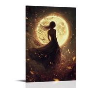 The Sun Rises from within Her Eyes, And All Time Bends Around Her Footsteps. Artistic Wall Mural Modern Hanging Decor Poster12x18inch(30x45cm)