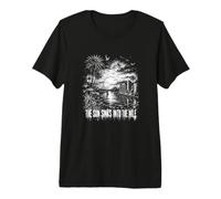 The Sun Sinks Into The Nile Egypt Sunset Premium T-Shirt