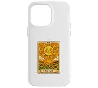 The Sun Tarot Card Sunflower Field Positive Energy Spiritual Case for iPhone 14 Pro Max