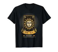 The Sun Tarot Card Value Graphic T-Shirt, Men, Black, L