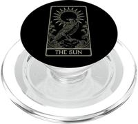 The Sun Tarot - Radiant Raven Celestial Design V3 PopSockets PopGrip for MagSafe