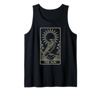 The Sun Tarot - Radiant Raven Celestial Design V3 Tank Top