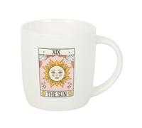The Sun Vintage Tarot Mug - Radiant Tarot Card Design, 350ml Capacity, Microwave & Dishwasher Safe, Perfect for Tarot Lovers, Positive Energy Gift for Mystical Souls