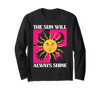 The Sun Will Always Shine Positive Inspirational Long Sleeve T-Shirt