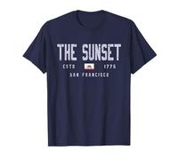 The Sunset San Francisco California Field/The Sunset SF T-Shirt
