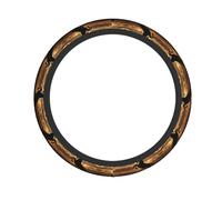 The Sunset Stallion (1) Printed Steering Wheel Cover, Car Interior Accessory, Easy To Install And Suitable For Most Car Models.
