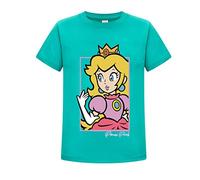 The Super Hero Bros Movie Kids T-Shirt Princess Peach Girls Cartoon Print Sweatshirt Cotton Short Sleeve Tops for Child 3-13Years