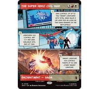 The Super Hero Civil War (Borderless Panel Foil) | Marvel Super Heroes